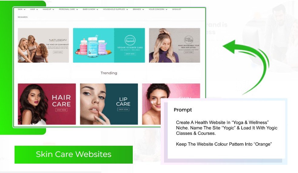 One Minute to a Pro Medical Site with AI!