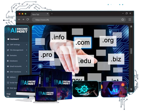 AI web hosting for small business