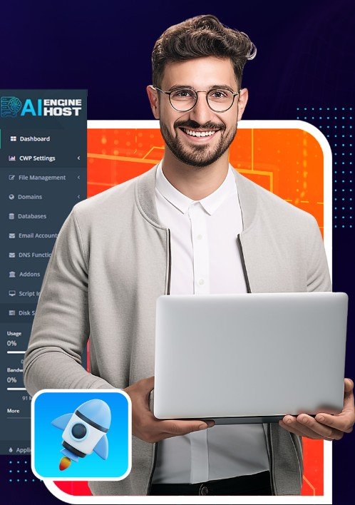 AI web hosting for small business