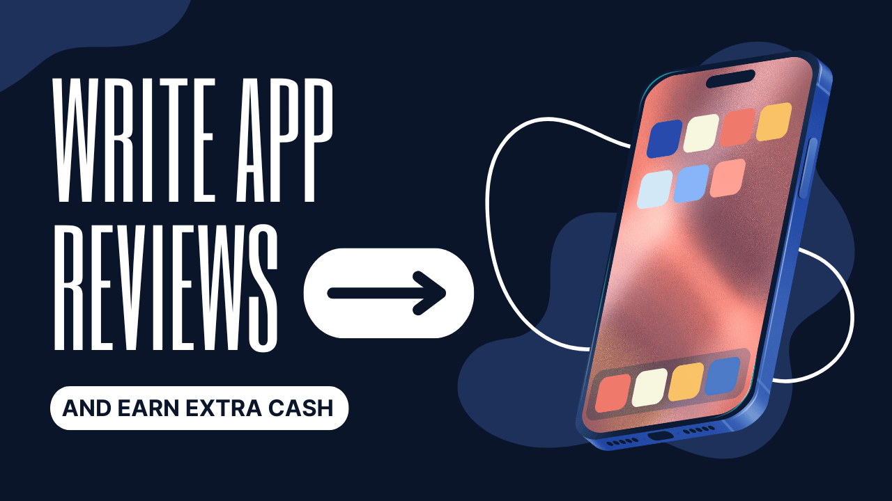 Smartphone displaying app review earnings. Learn how to make money writing app reviews